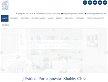 Tablet Screenshot of lalorena.com.mx